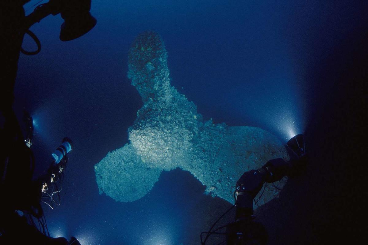 See The Haunting Photos From The Titanic Wreckage