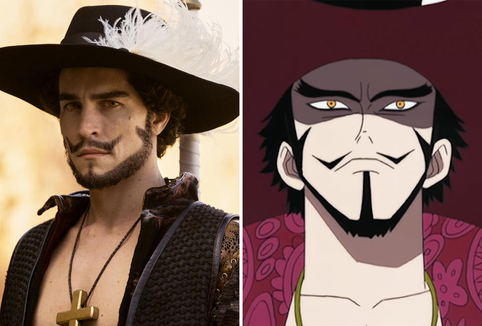 Steven Ward as Mihawk