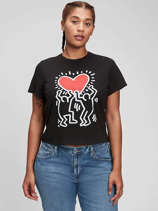 Gap X Keith Haring Shrunken Graphic T-Shirt. Image via Gap.