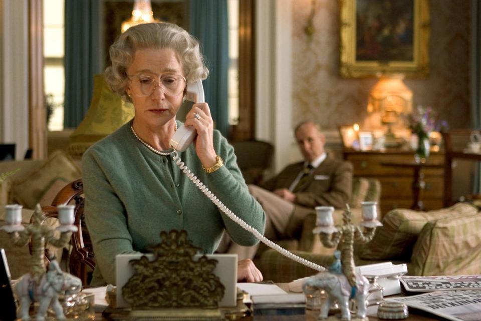 A picture of Helen Mirren as Queen Elizabeth II in "The Queen."