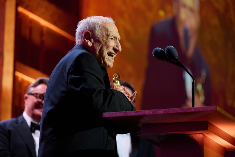 Mel Brooks at the 14th Governors Awards on Jan. 9.