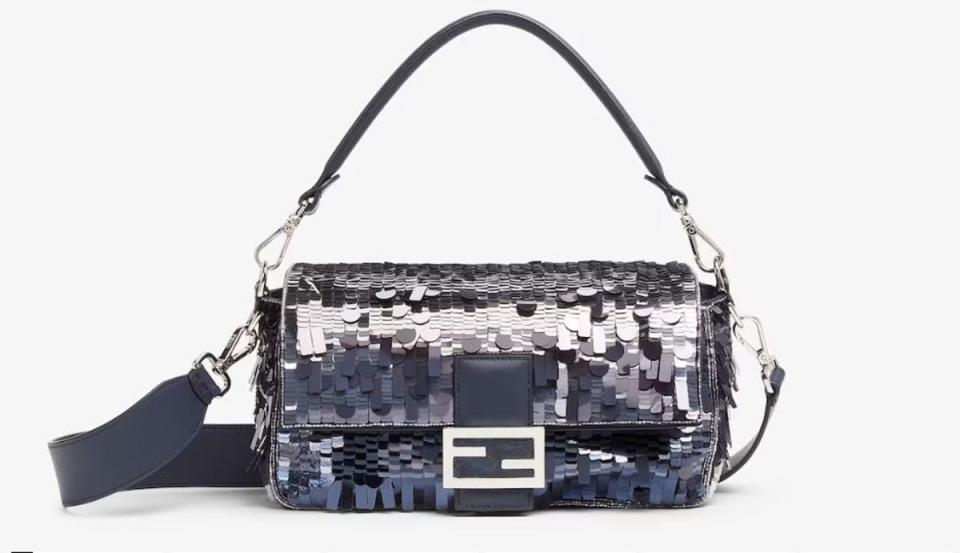 Sequin baguette bag, £3,600, fendi.com (Fendi)