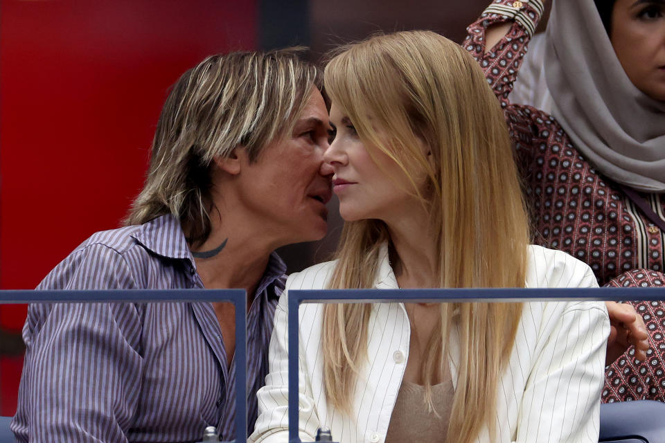 Nicole Kidman and Keith Urban at the U.S. Open