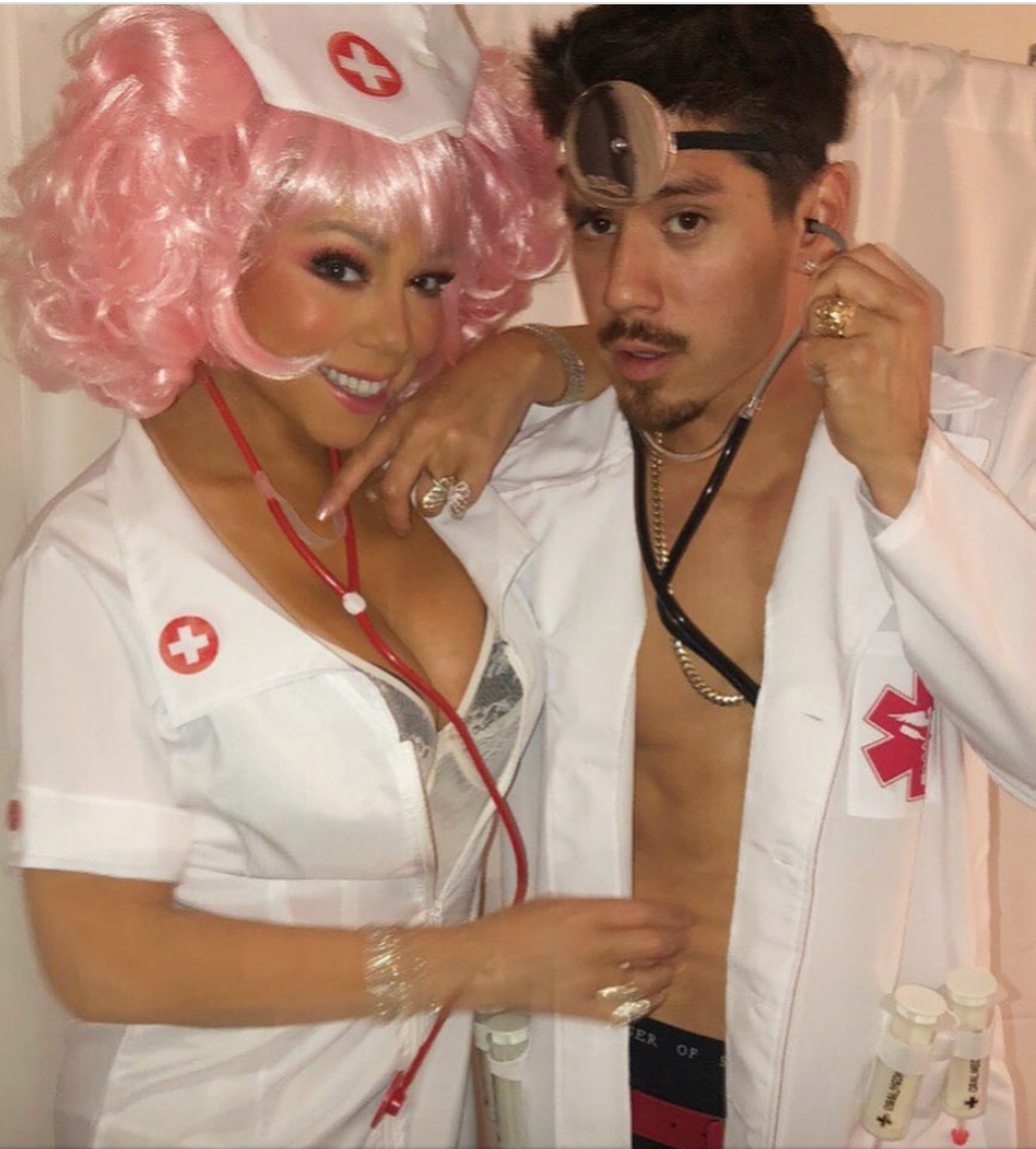 Mariah Carey and Bryan Tanaka - Sexy Nurses