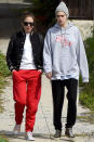 <p>Cara Delevingne and Ashley Benson were spotted in Los Angeles, taking a walk together.</p>