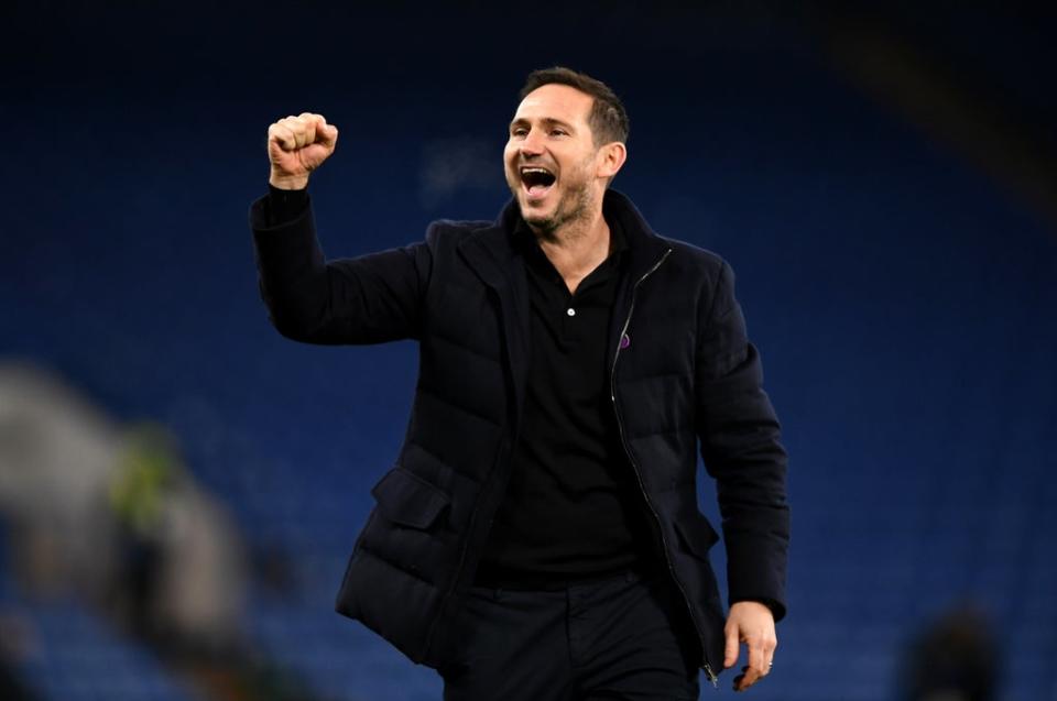 Frank Lampard has emerged as the frontrunner to take charge at Everton (PA Archive)