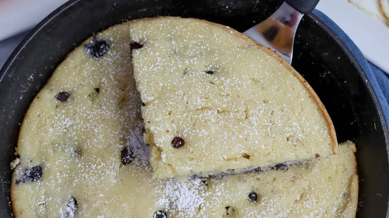 Oven-Baked Blueberry Pancakes