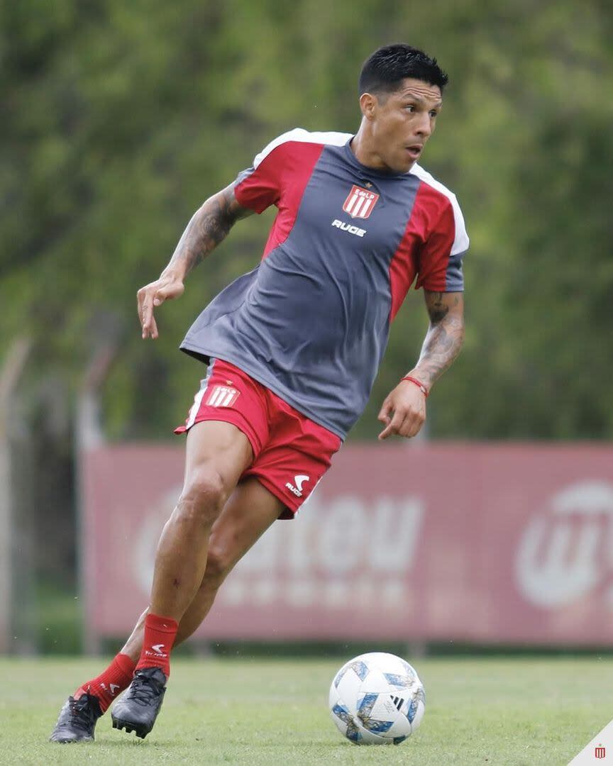 El recorrido de Enzo Pérez, un valor que necesitará Estudiantes para reanimarse después de algunos golpes que sufrió el plantel entre la convulsión del chileno Altamirano y la derrota en la final de la Supercopa Argentina