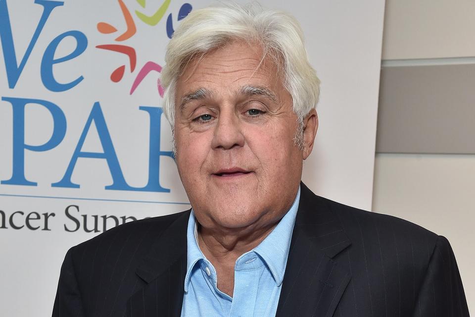 Jay Leno attends &quot;May Contain Nuts! A Night Of Comedy&quot; Benefiting WeSPARK Cancer Support Center at Skirball Cultural Center on October 25, 2022 in Los Angeles, California.