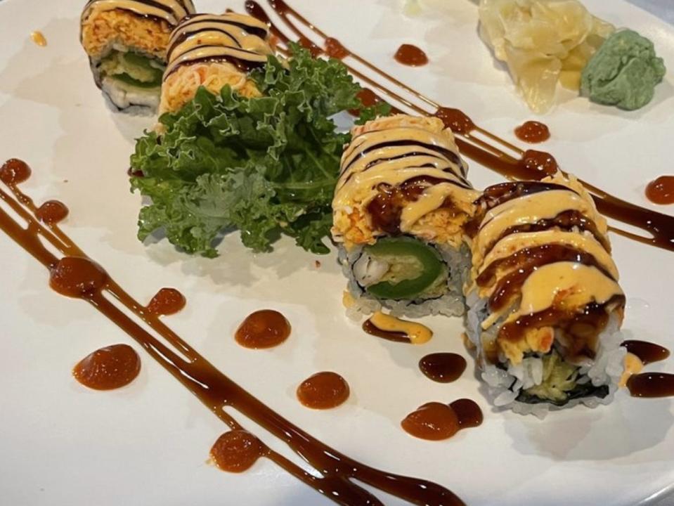 The Ocean Crab sushi rolls