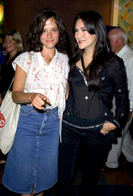 Parker Posey and Nadia Dajani at the New York premiere of IFC Films' Happy Accidents