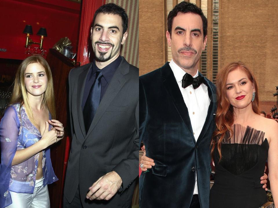 Sascha Baron Cohen and Isla Fisher