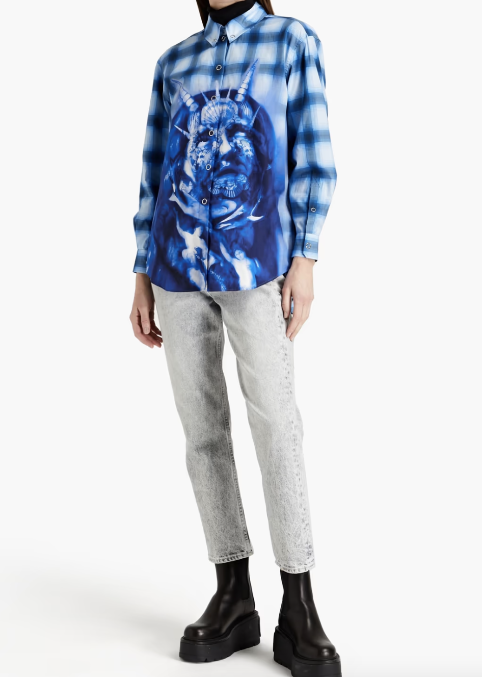 Burberry printed cotton shirt (Photo: The Outnet)


