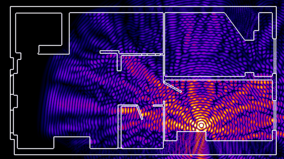 Tu Wifi puede revelar lo que hay dentro de casa (WiFi Solver FDTD)