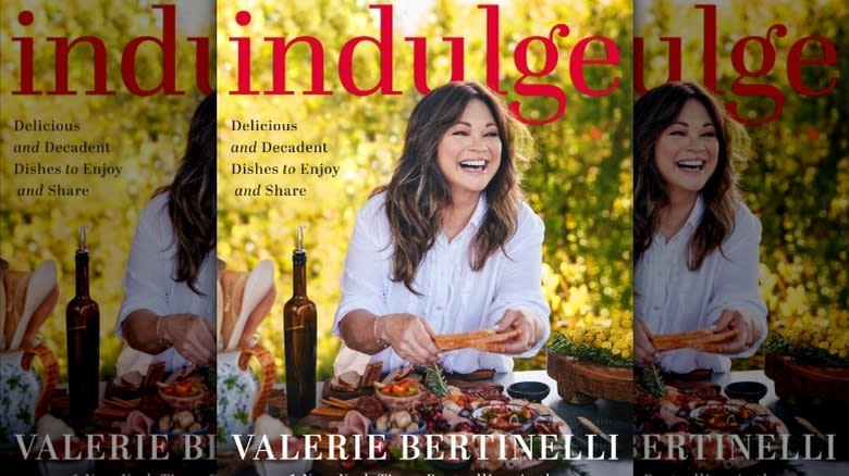 Valerie Bertinelli's cookbook cover 'Indulge'