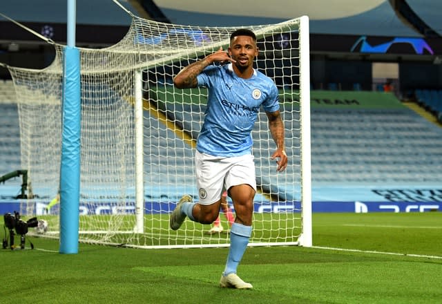 Gabriel Jesus made a goal and scored another in City's memorable triumph