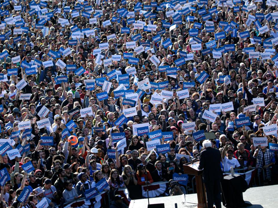 Bernie Sanders nyc rally