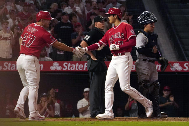 Baseball: Shohei Ohtani shines as New York fetes history, Judge