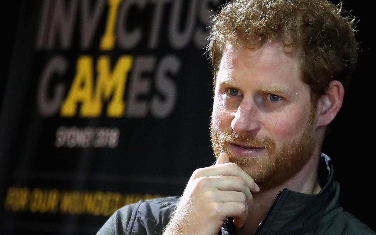 Prince Harry attends an Invictus Sydney 2018 Launch Event  - Getty Images AsiaPac