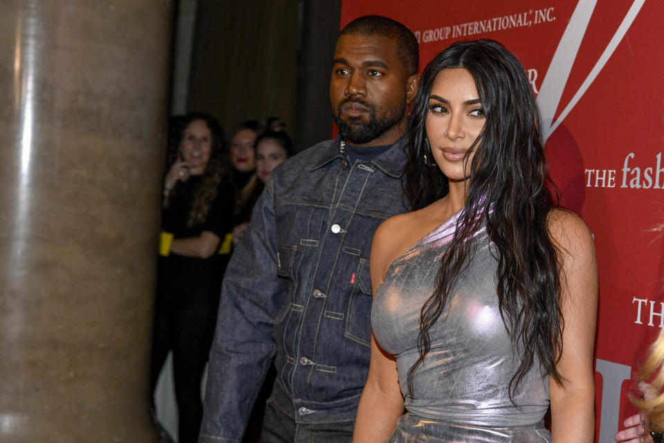 Kanye West, Kim Kardashian West - Credit: Clint Spaulding/WWD