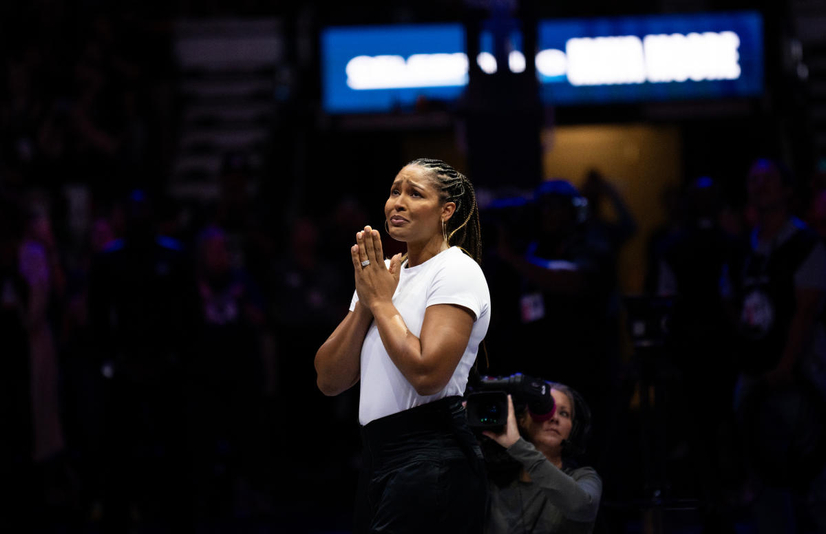 Minnesota Lynx retire former star Maya Moore’s jersey in emotional ceremony after win over Caitlin Clark, Fever