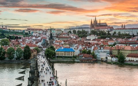 The Charles Bridge in Prague - Credit: This content is subject to copyright./Danita Delimont
