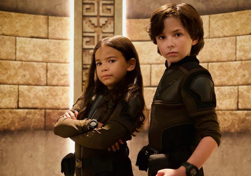 spy kids armageddon, connor esterson, and everly carganilla