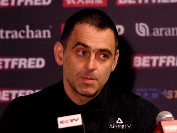 Ronnie O’Sullivan has persistently voiced his displeasure over the venue (Getty)