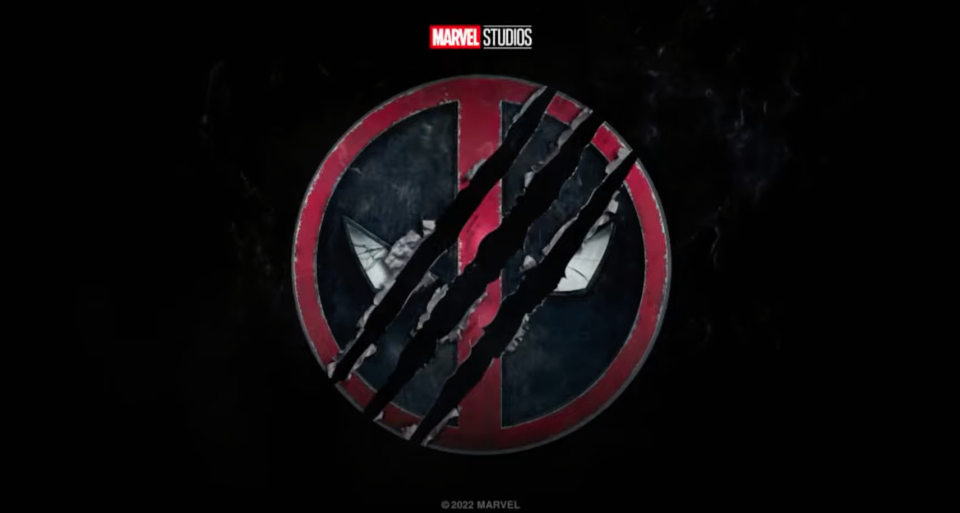 The title treatment for Deadpool 3 which will star Ryan Reynolds and Hugh Jackman. (YouTube/Ryan Reynolds)