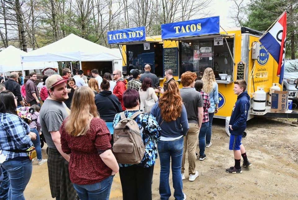 The second annual Great Bay Food Truck Festival returns to Stratham Hill Park on Saturday, May 7.