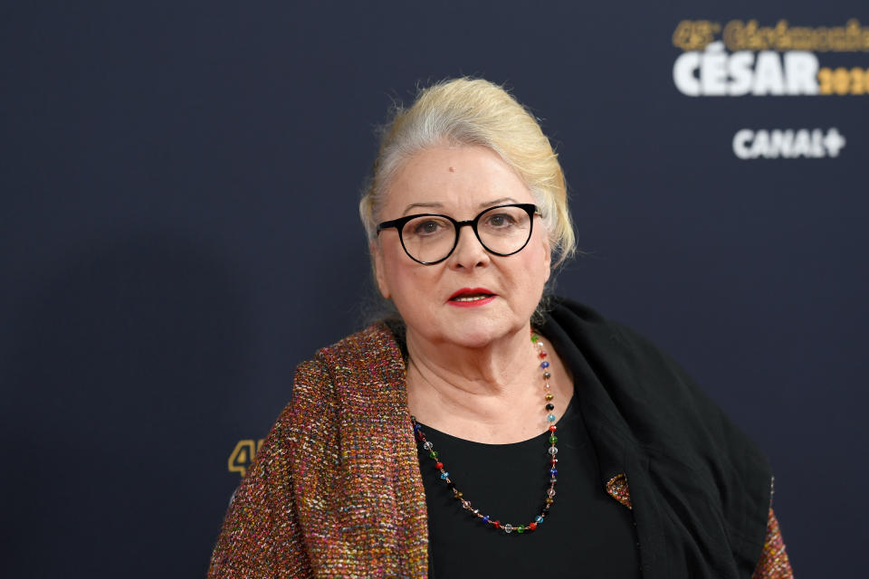 Josiane Balasko a fait une entrée remarquée sur le tapis rouge des César 2020. L'actrice est une habituée de cette grand-messe du cinéma français et elle n'a pas dérogé à la règle cette année. (Photo by Pascal Le Segretain/Getty Images)