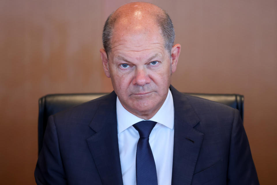 Bundeskanzler Olaf Scholz (Bild: Omer Messinger/Getty Images)