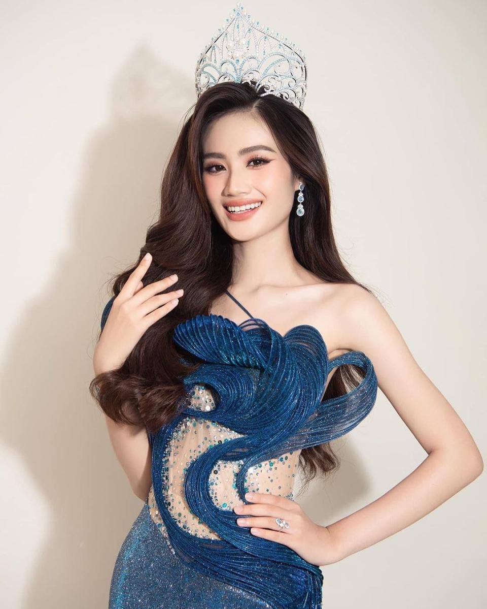 2023年越南世界小姐最終由黃陳伊妮（Huỳnh Trần Ý Nhi）勇奪冠軍殊榮