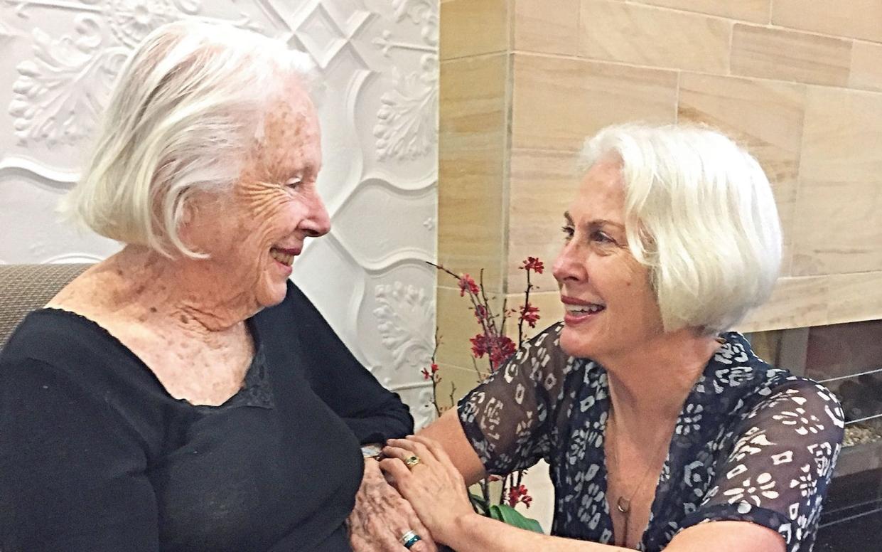 Louise reunited with her mum in Auckland  -