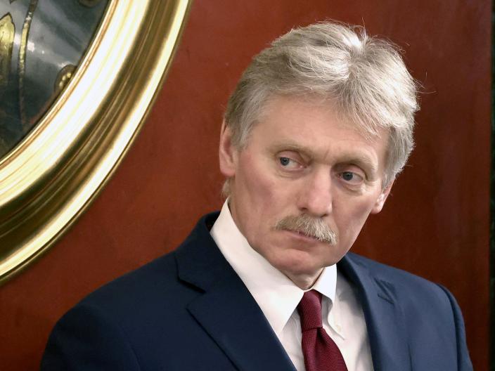 Kremlin spokesman Dmitry Peskov (Reuters)