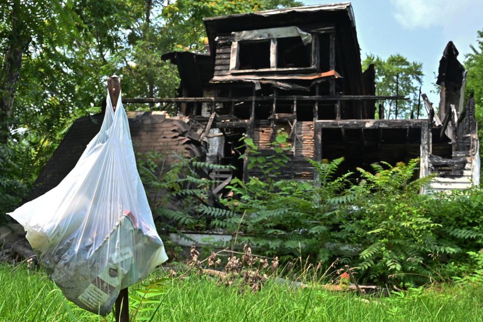 A Dayton home vacant for more than two years, according to neighbors, is among those the city hopes to demolish with funds from the American Rescue Plan.
