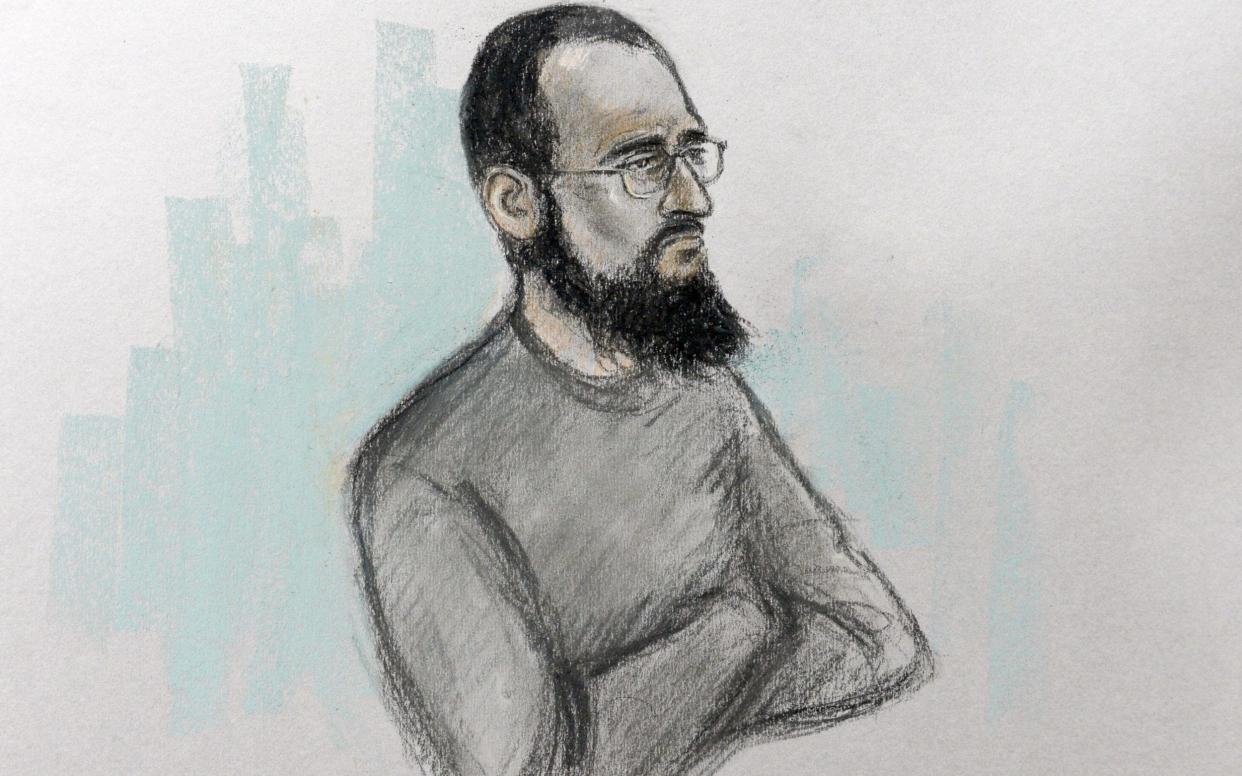 Husnain Rashid was remanded to appear at the Old Bailey in December - PA