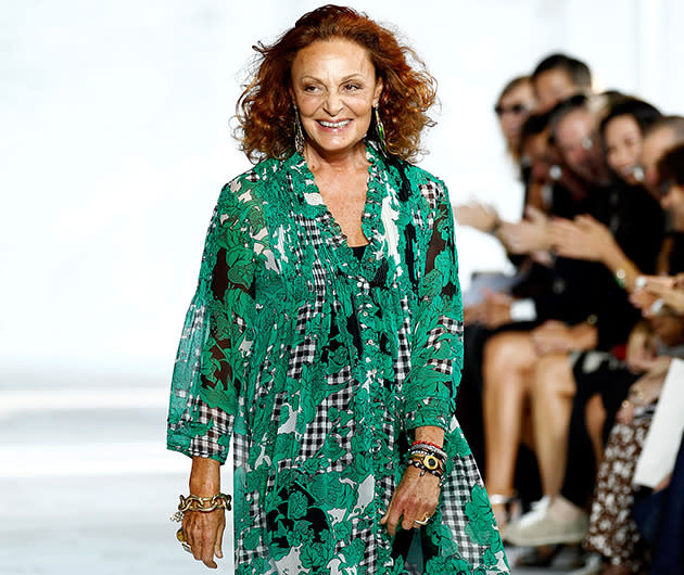 Diane Von Furstenberg.