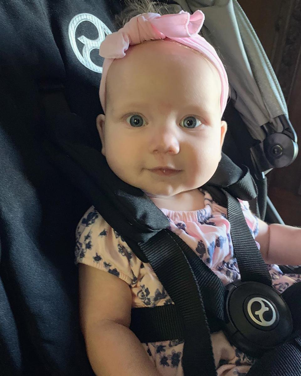 "This bird couldn’t be more adorable #BlueEyedBeauty #BIRDIEMAE," the proud mom of three <a href="https://www.instagram.com/p/B09hHEQAgAk/" rel="nofollow noopener" target="_blank" data-ylk="slk:said;elm:context_link;itc:0;sec:content-canvas" class="link ">said</a> on Aug. 9.