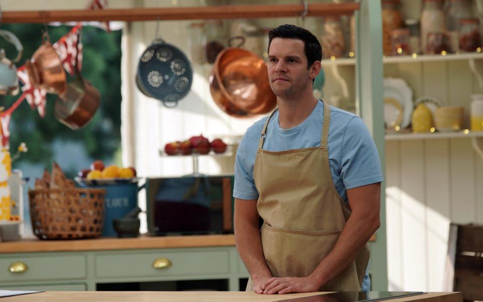 Dave Friday at his workbench