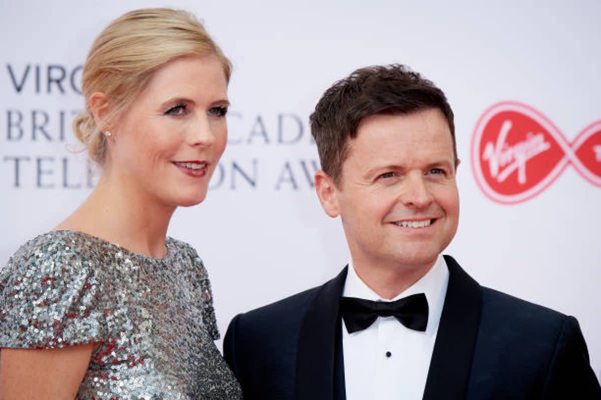 Declan Donnelly and his wife Ali Astall have welcomed their second child together. (Getty Images)