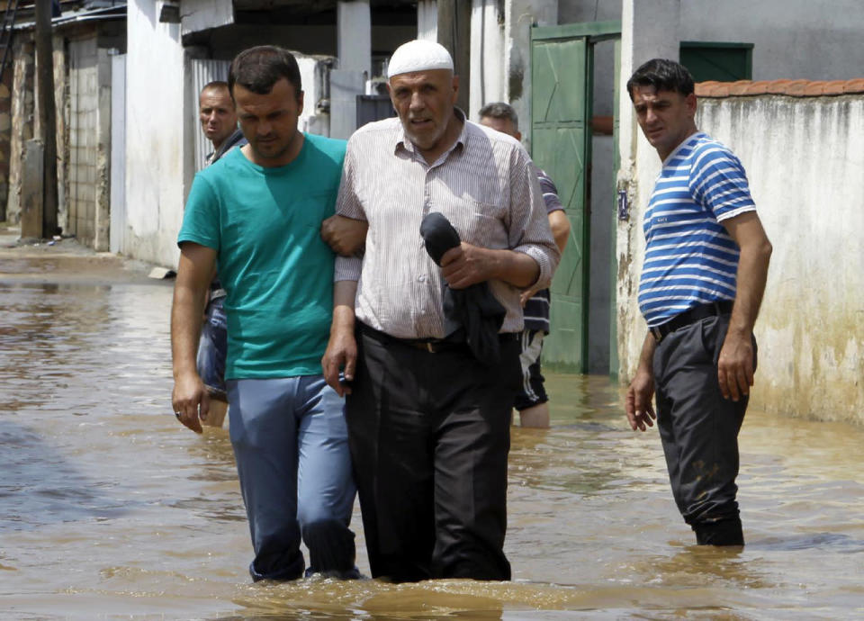 Macedonia hit by torrential rain and flooding