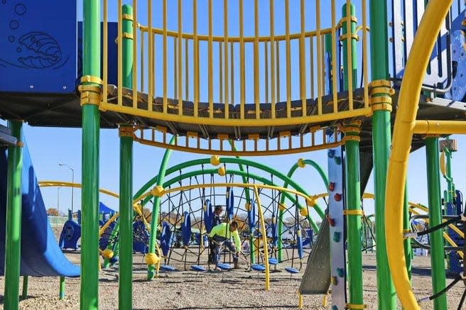 Noah's Place playground opened in 2017.
