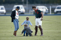 <p>Just like their dad, Prince William and Prince Harry were frequently spotted enjoying the outdoors during polo games where Prince Charles competed.</p>