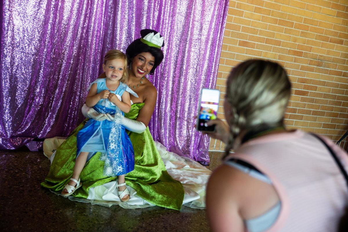 Around Town: Children enjoy a Princess Ball in Holland