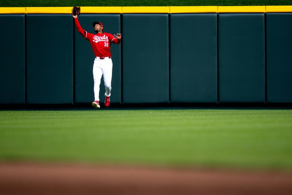 Cincinnati Reds outfielder Will Benson is the team's most improved outfielder in 2024.