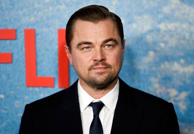 Leonardo DiCaprio attends the world premiere of 