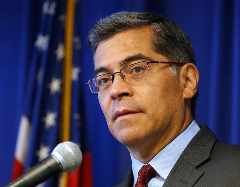 California Attorney General Xavier Becerra will enforce the state's new privacy law.