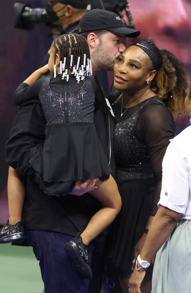 Serena Williams' Daughter Olympia Wears Her Mom's Iconic Beads and  Sparkling Outfit at U.S. Open