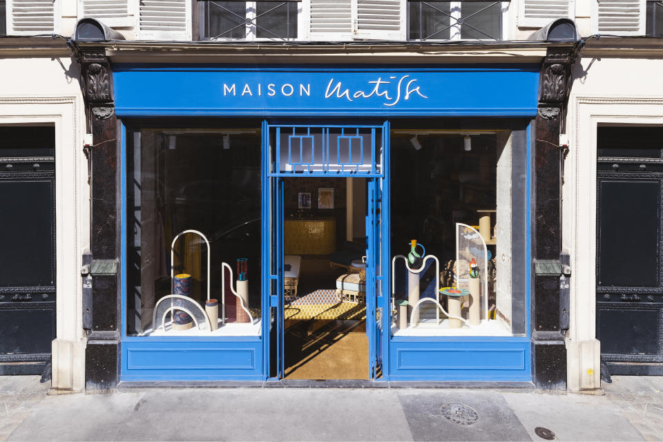 The Maison Matisse boutique in Paris. - Credit: Clément Savel/Courtesy of Maison Matisse
